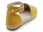 Women's Mustard Open Shank Shyla Espadrille