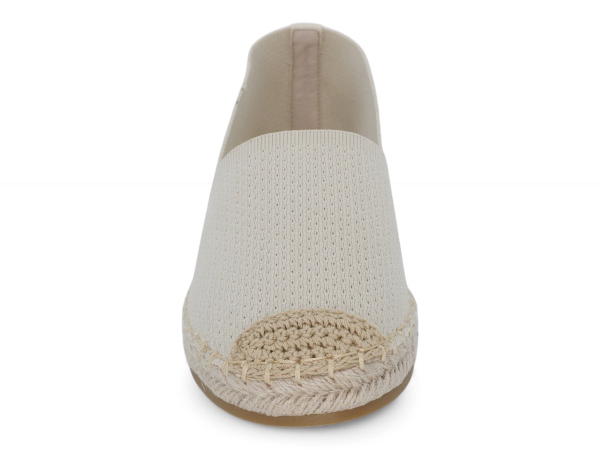 Women's Cream Fly Knit Espadrille