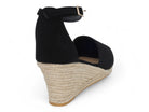 Women's Black Selia Espadrille Wedge