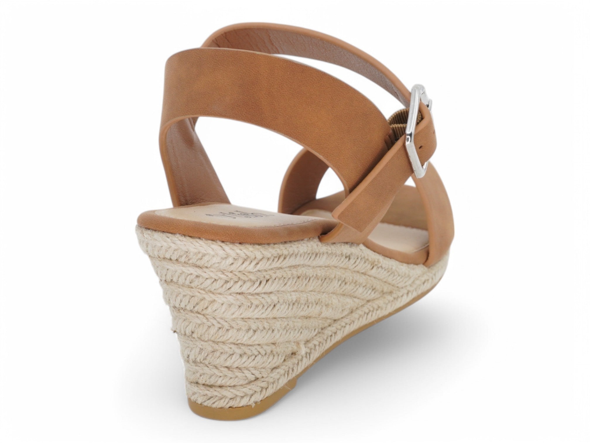 Women's Tan Espadrille Wedge