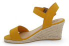Women's Mustard Espadrille Wedge