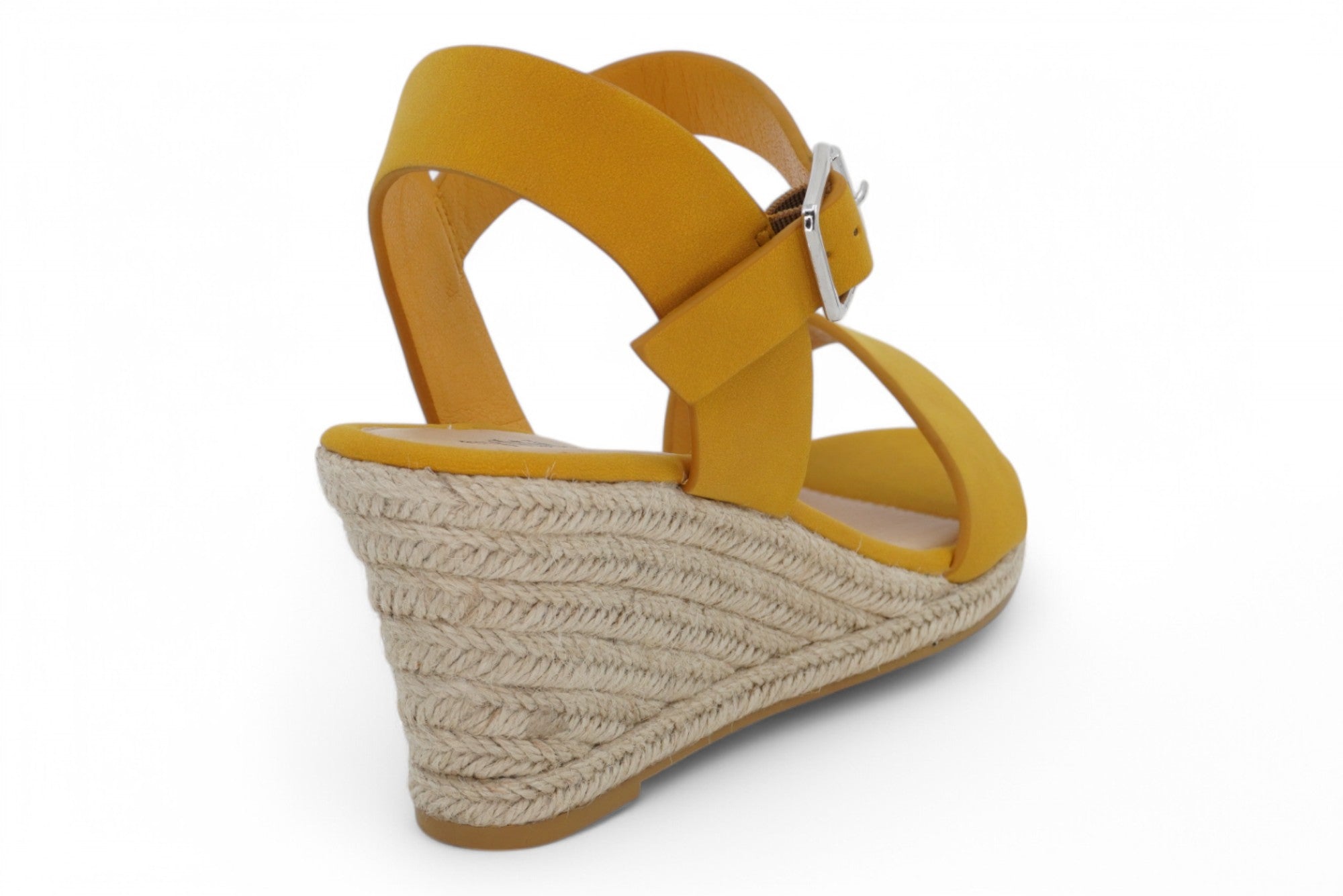 Women's Mustard Espadrille Wedge