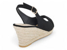 Women's Black Aurelia Espadrille Wedge