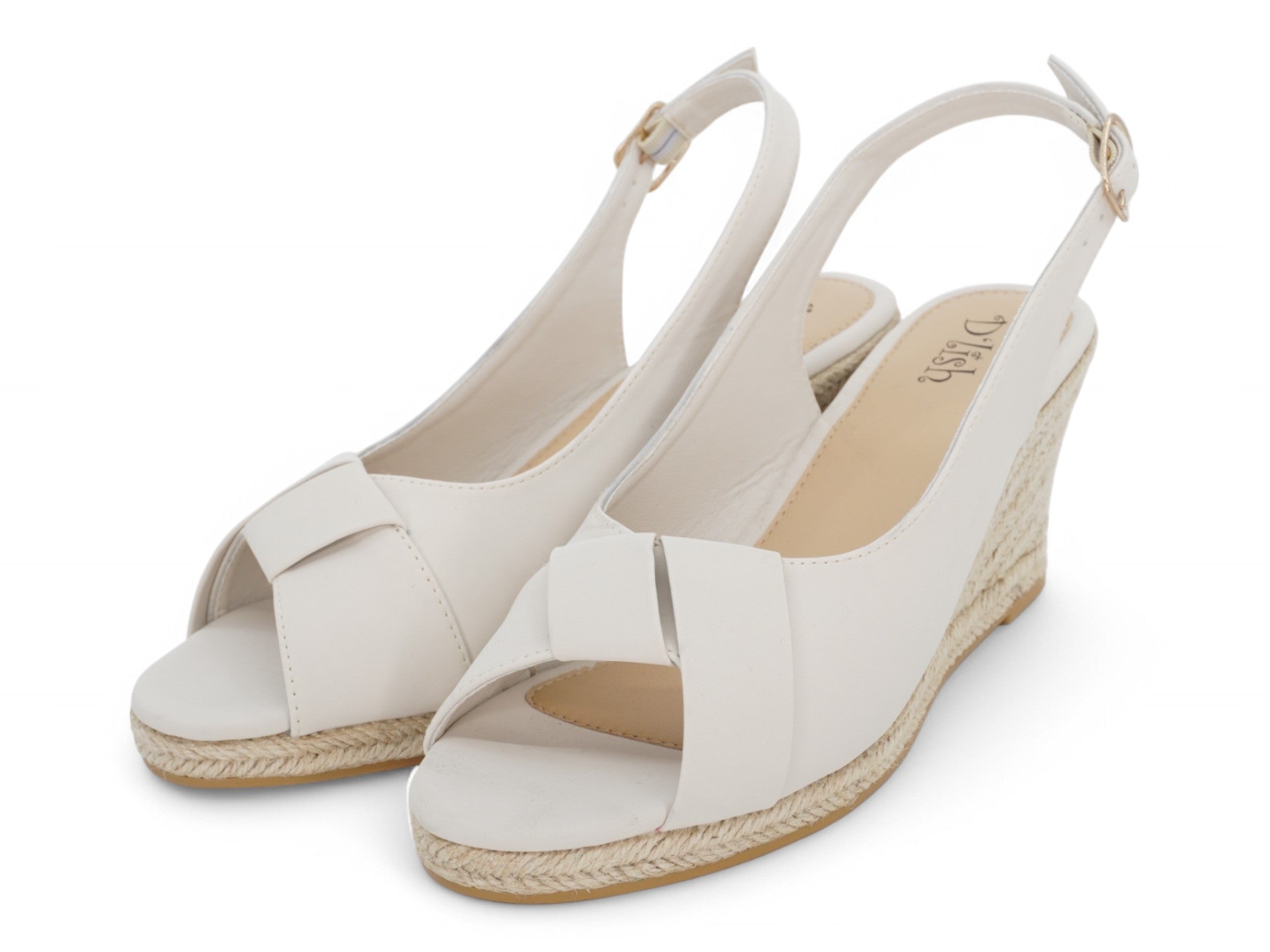 Women's Ivory Aurelia Espadrille Wedge