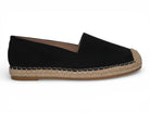 Women's Black Velour Shyla Espadrille