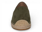 Women's Olive Green Velour Shyla Espadrille