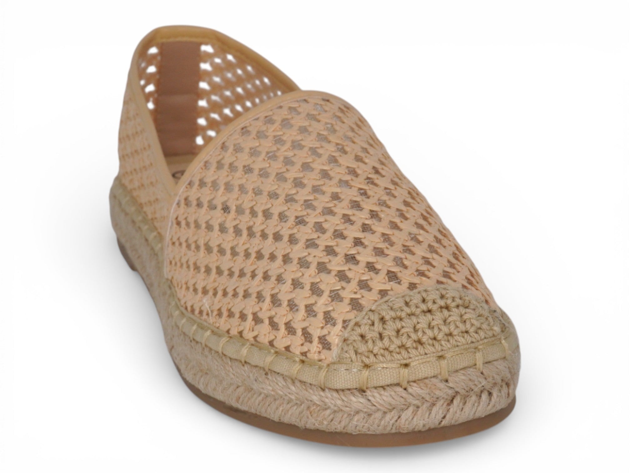 Women's Beige Weave Espadrille