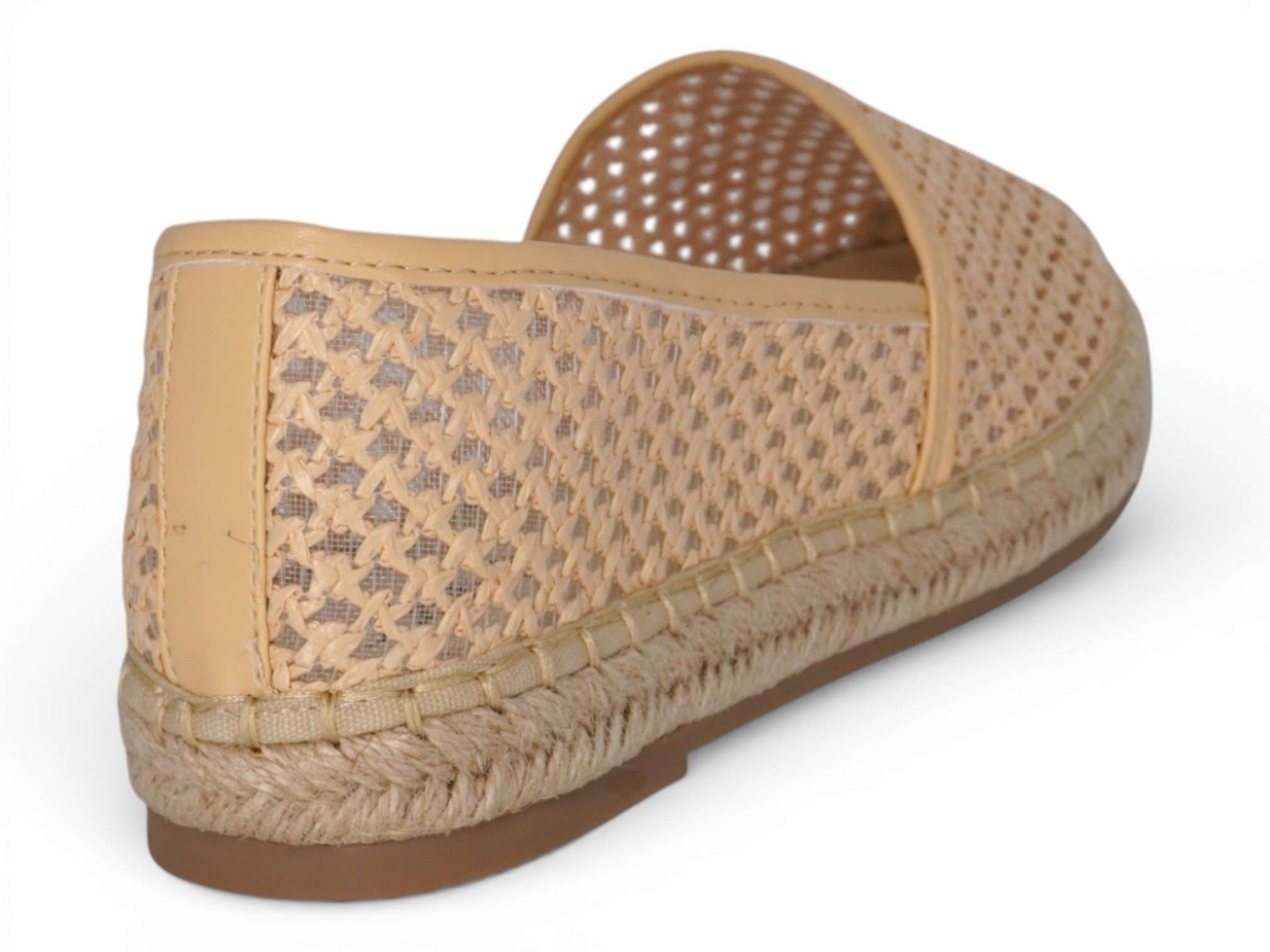 Women's Beige Weave Espadrille