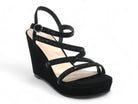 Women's Black Hazel Wedge