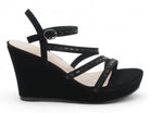 Women's Black Hazel Wedge