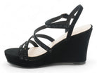 Women's Black Hazel Wedge