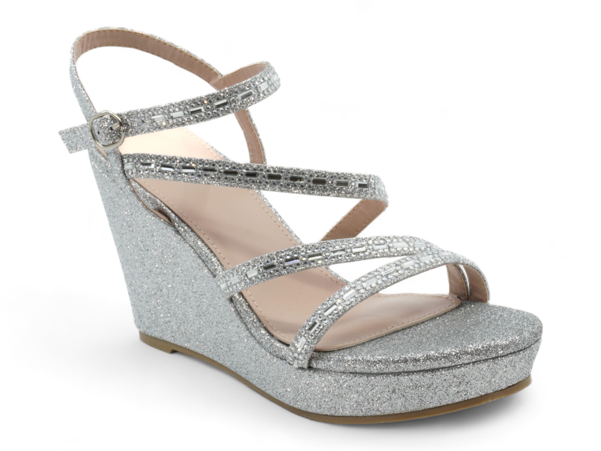 Women's Silver Hazel Wedge