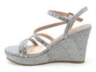 Women's Silver Hazel Wedge
