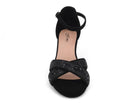 Women's Black Raven Wedge