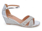 Women's Silver Raven Wedge