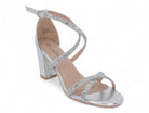 Women's Silver Carly Heel