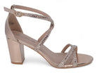 Women's Rose Gold Carly Heel