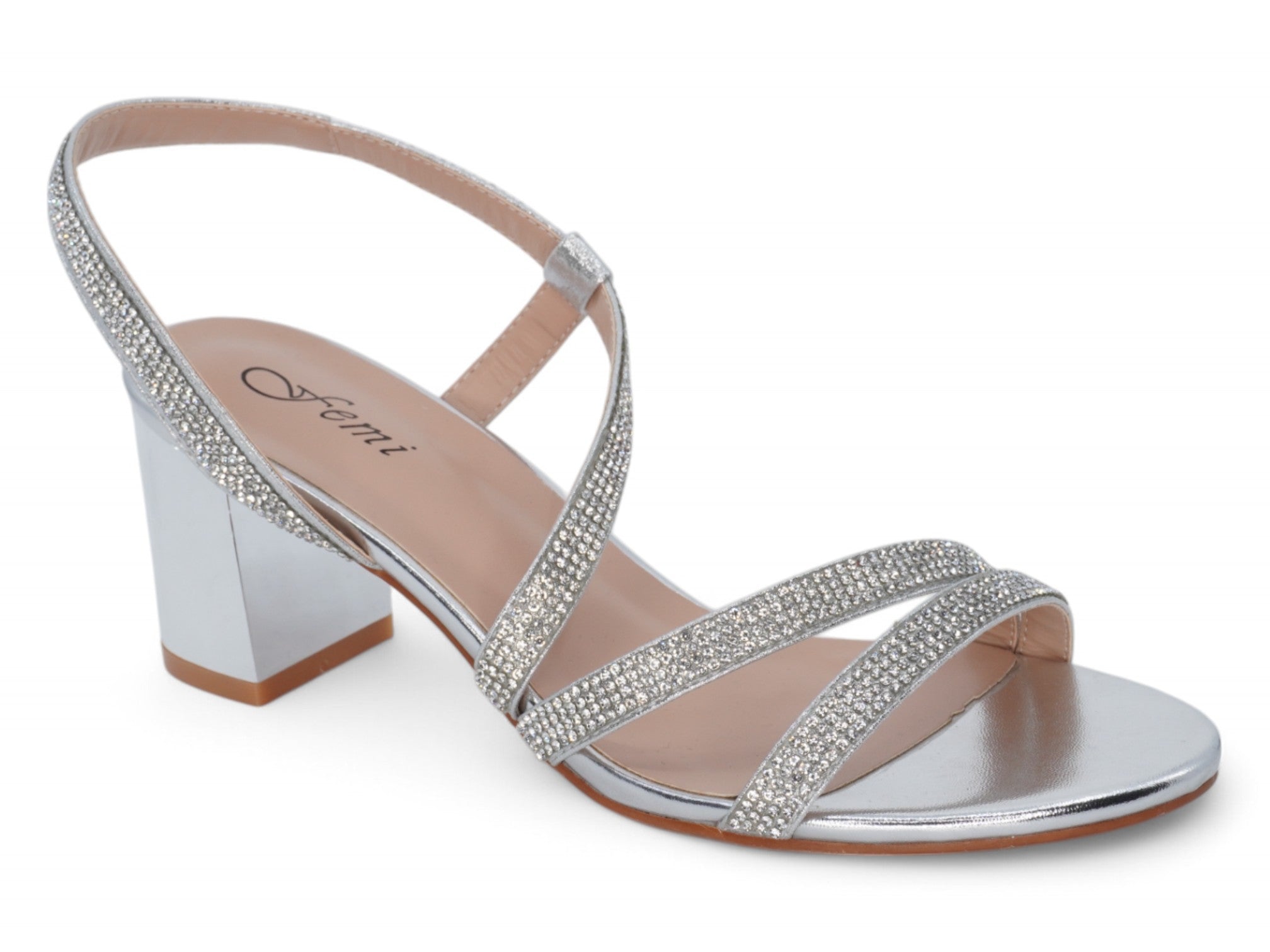 Women's Silver Milani Dress Sandal