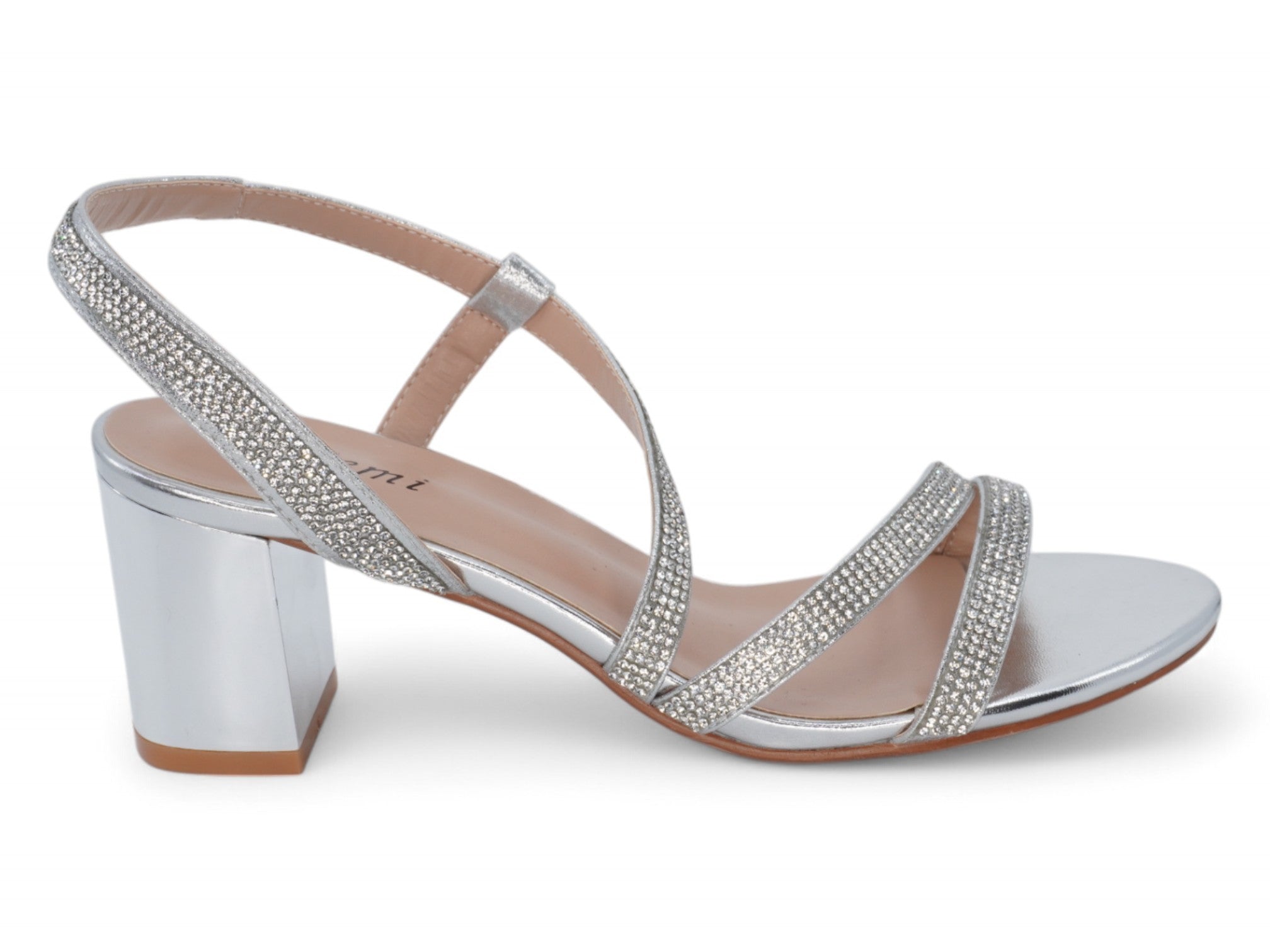 Women's Silver Milani Dress Sandal