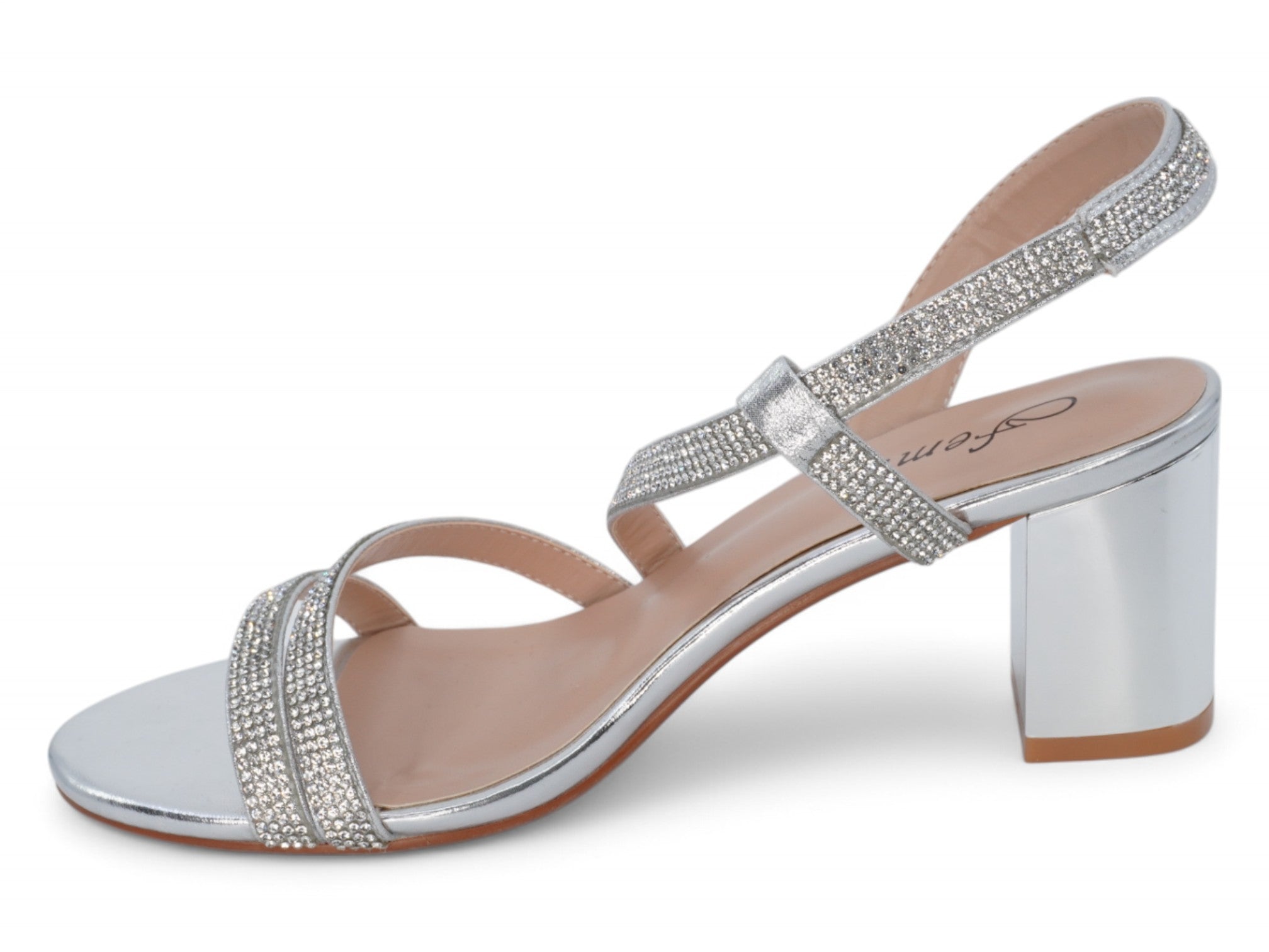 Women's Silver Milani Dress Sandal