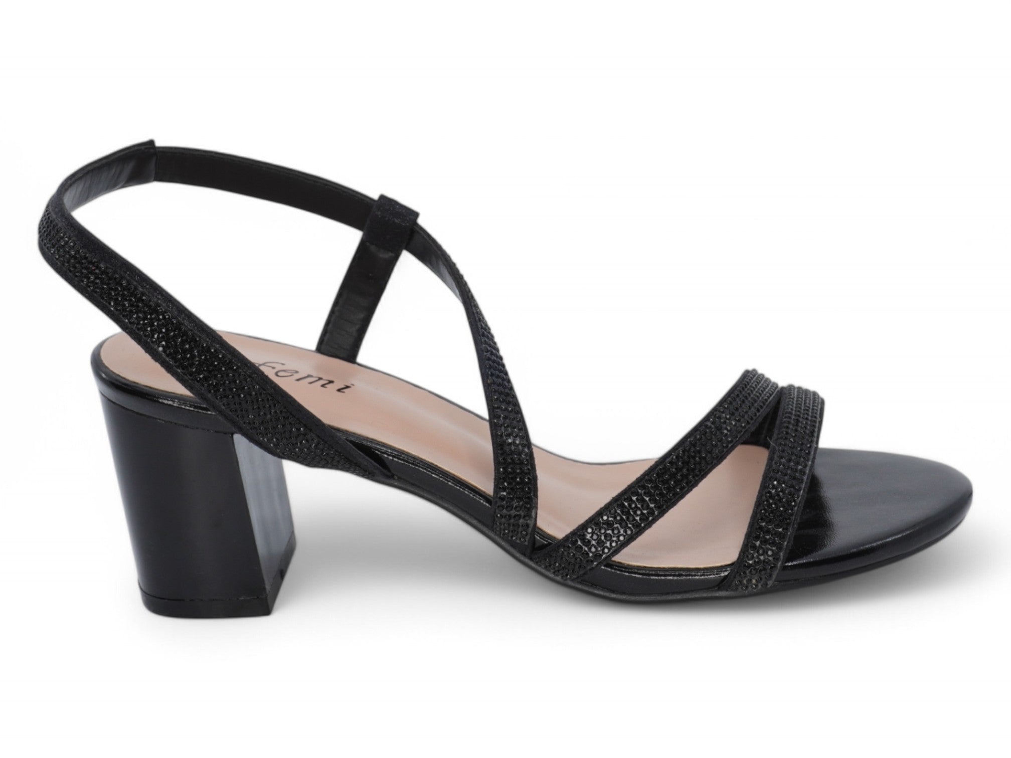 Women's Black Milani Dress Sandal