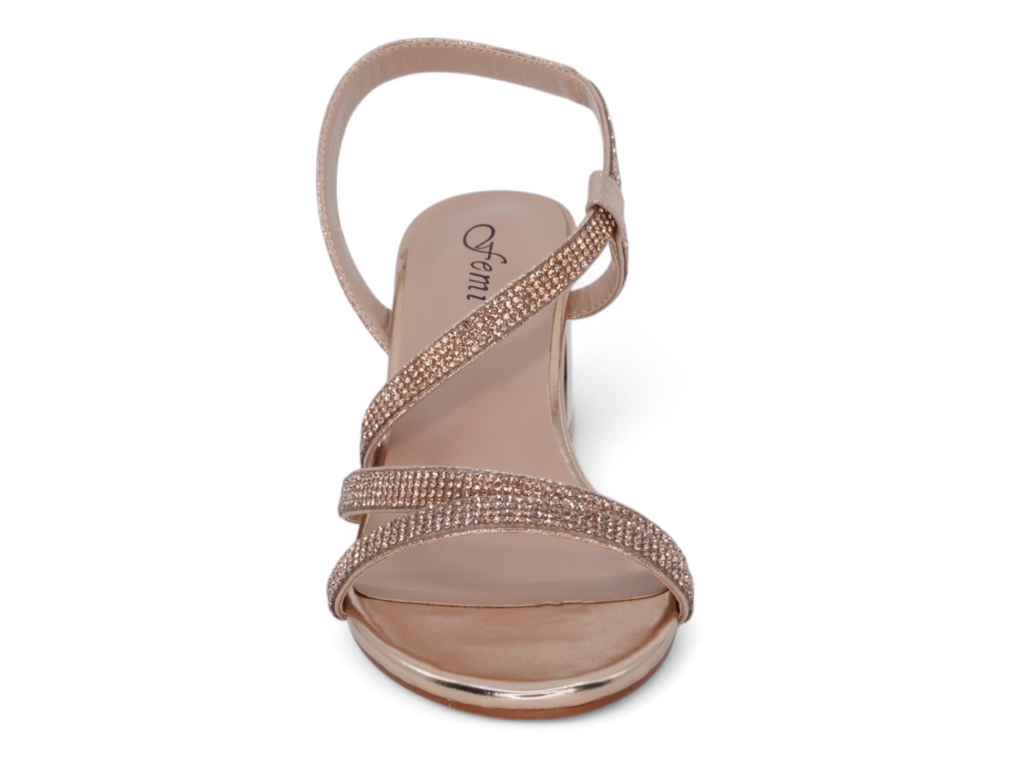 Women's Rose Gold Milani Dress Sandal
