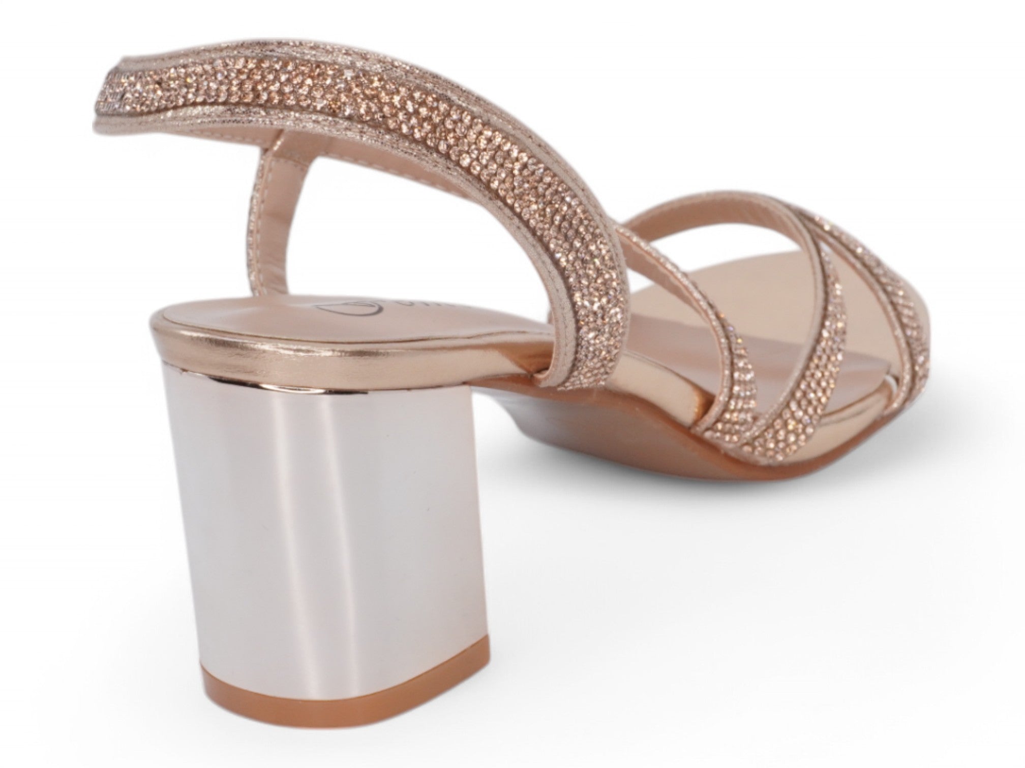 Women's Rose Gold Milani Dress Sandal