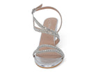 Women's Silver Audra Heel
