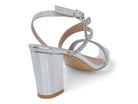 Women's Silver Audra Heel