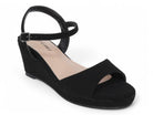 Women's Black Leah Wedge