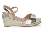 Women's Gold Leah Wedge