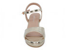 Women's Gold Leah Wedge