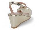 Women's Gold Leah Wedge