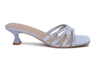 Women's Silver Marceline Kitten Heel