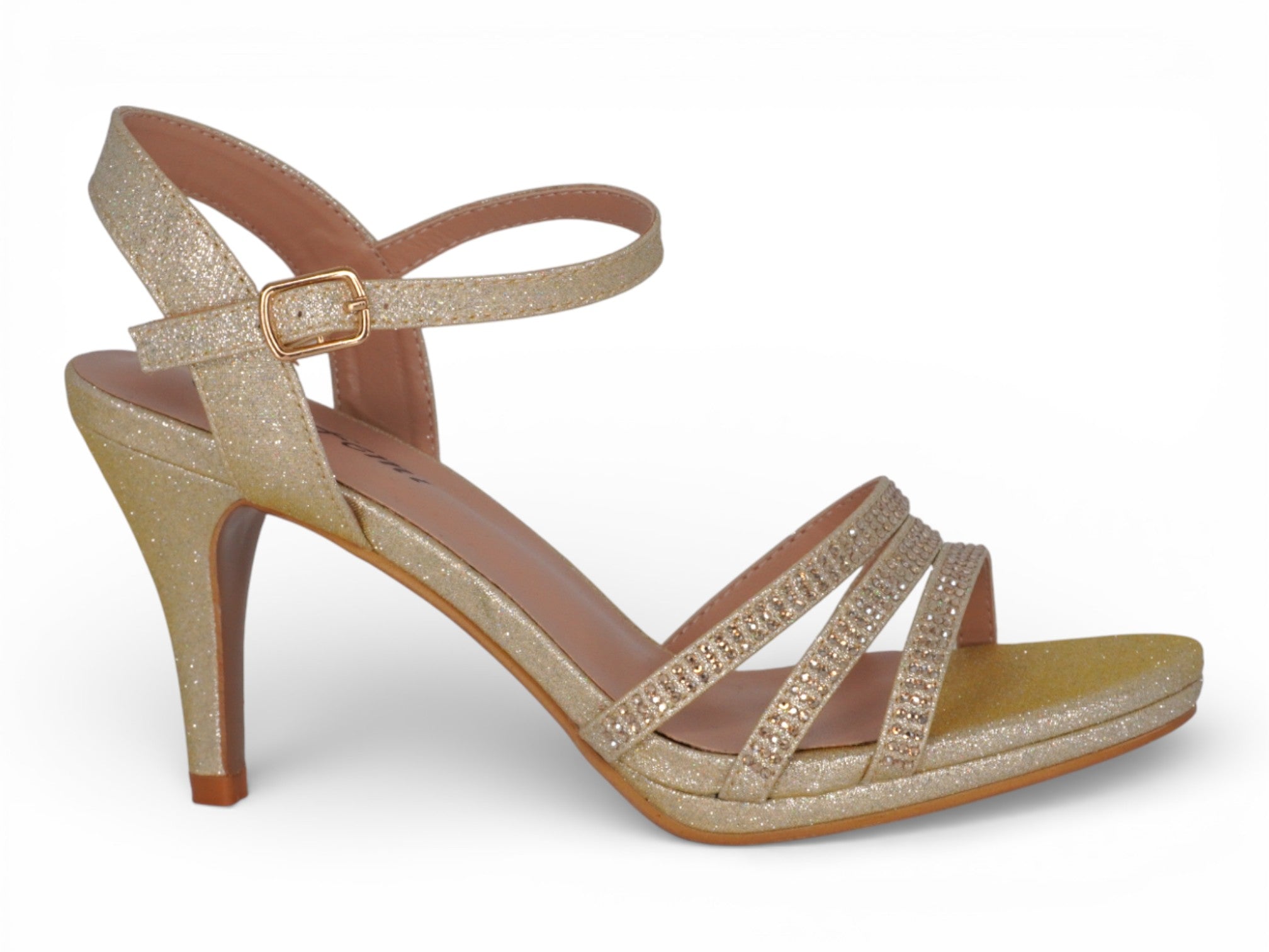 Women's Gold Emery Heel