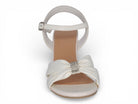 Women's White Summer Heel