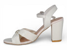 Women's White Summer Heel