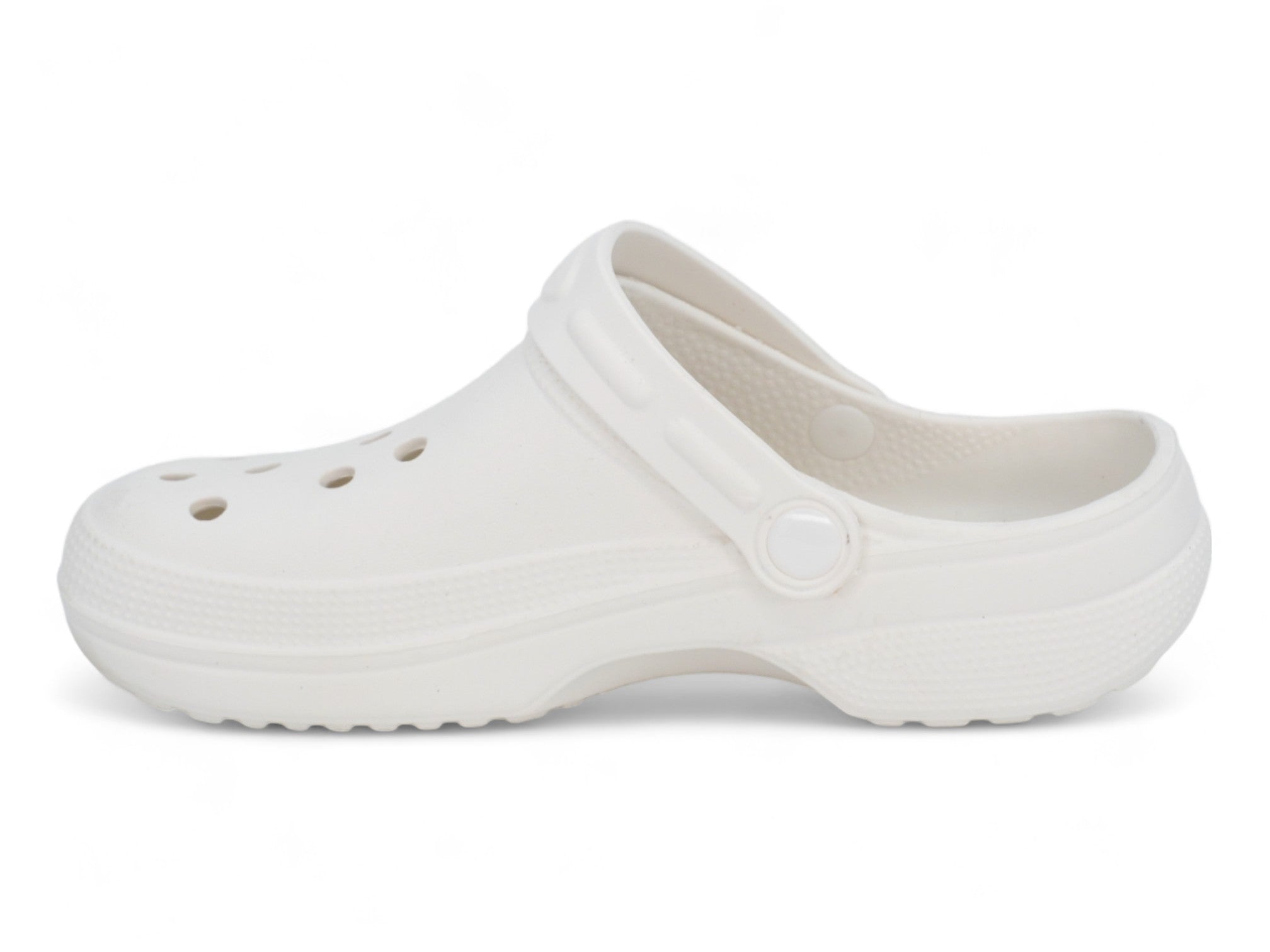 Women's White Clog