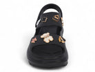 Women's Black Charm Sandal