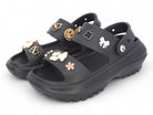 Women's Black Charm Sandal