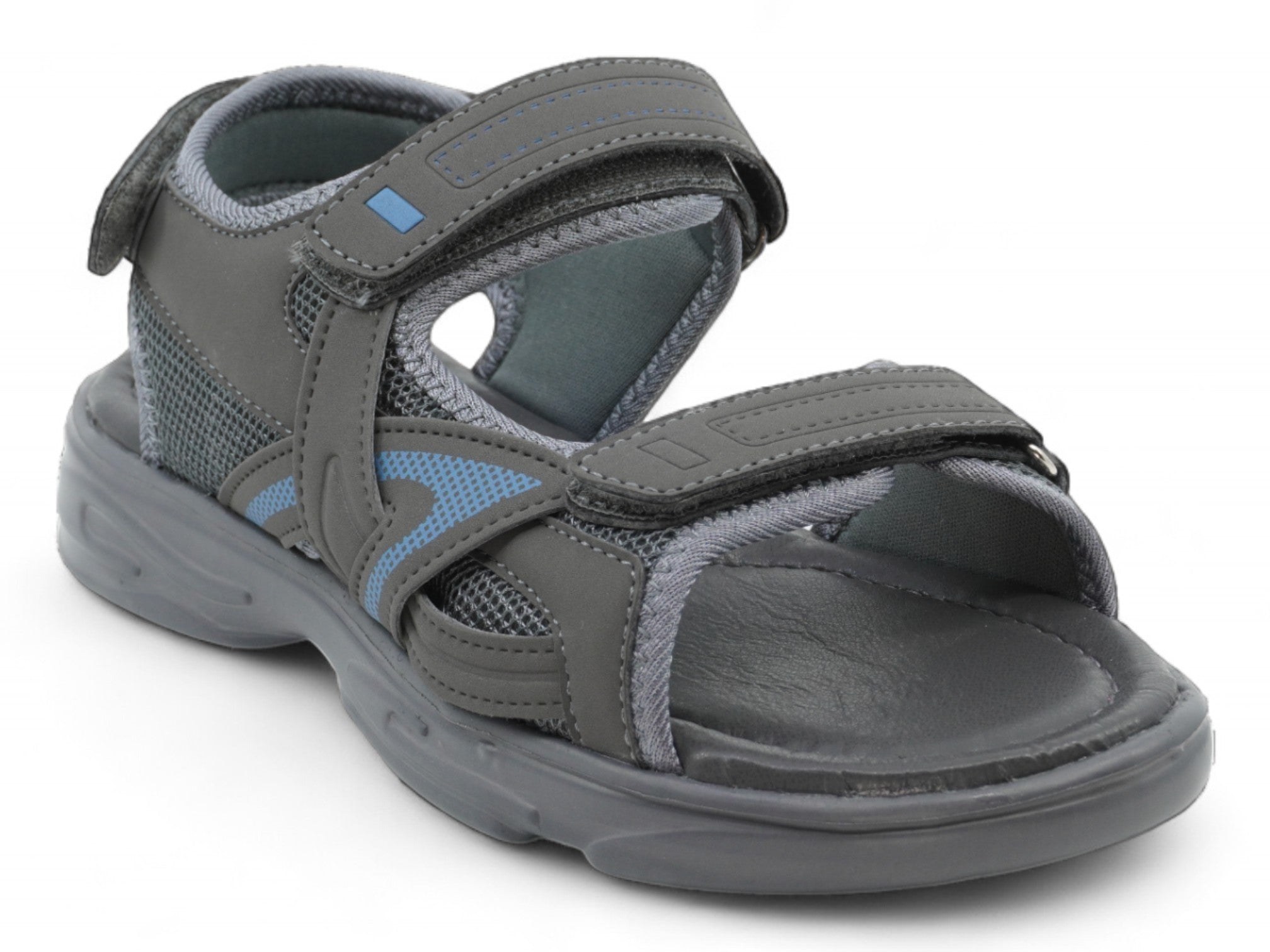 Boys' Gray Logan Sport Sandal