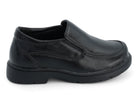 Boys' Black Peter Slip On School Shoe
