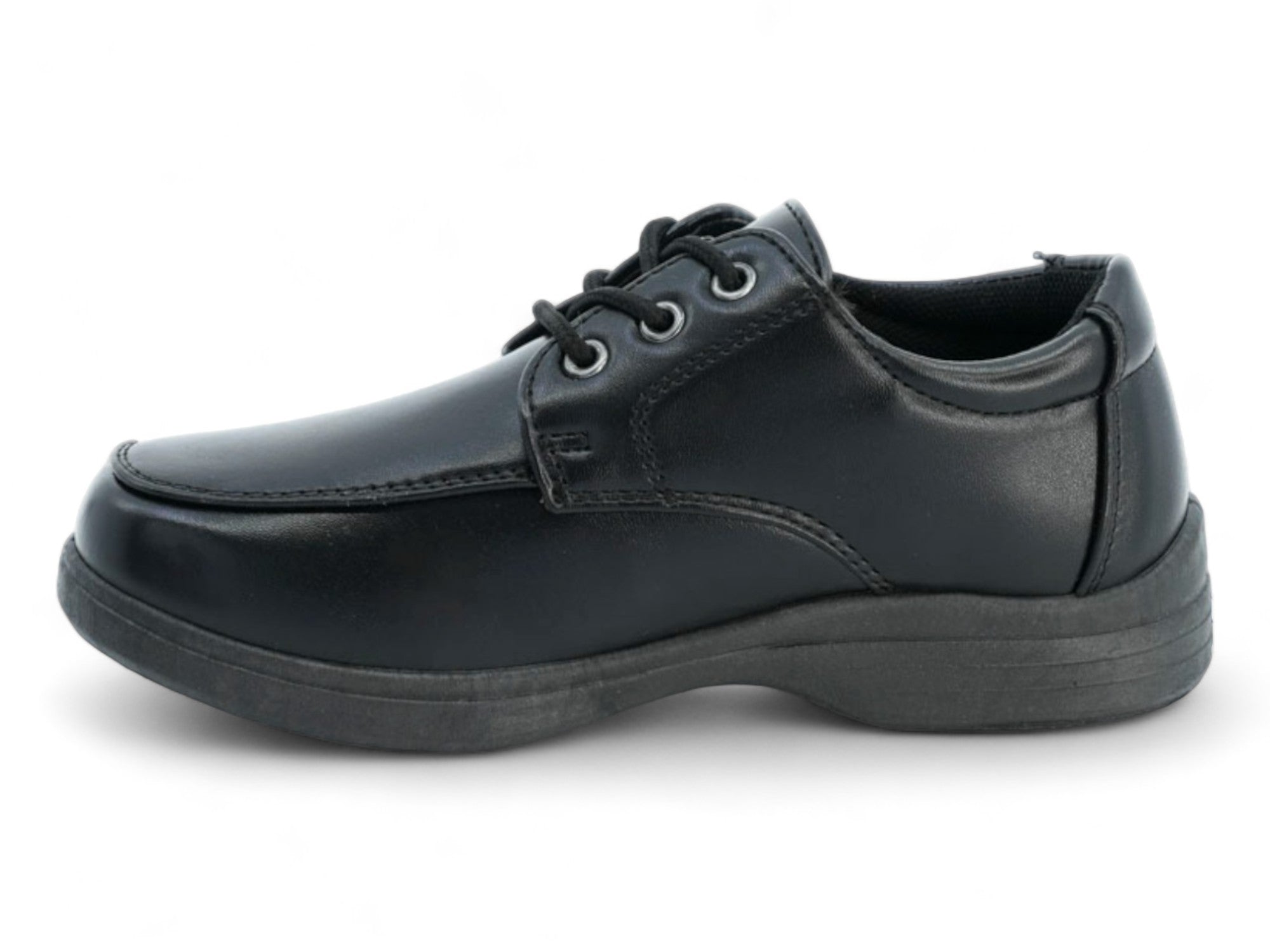 Boys' Black French Toast Lace-Up Dress Shoe