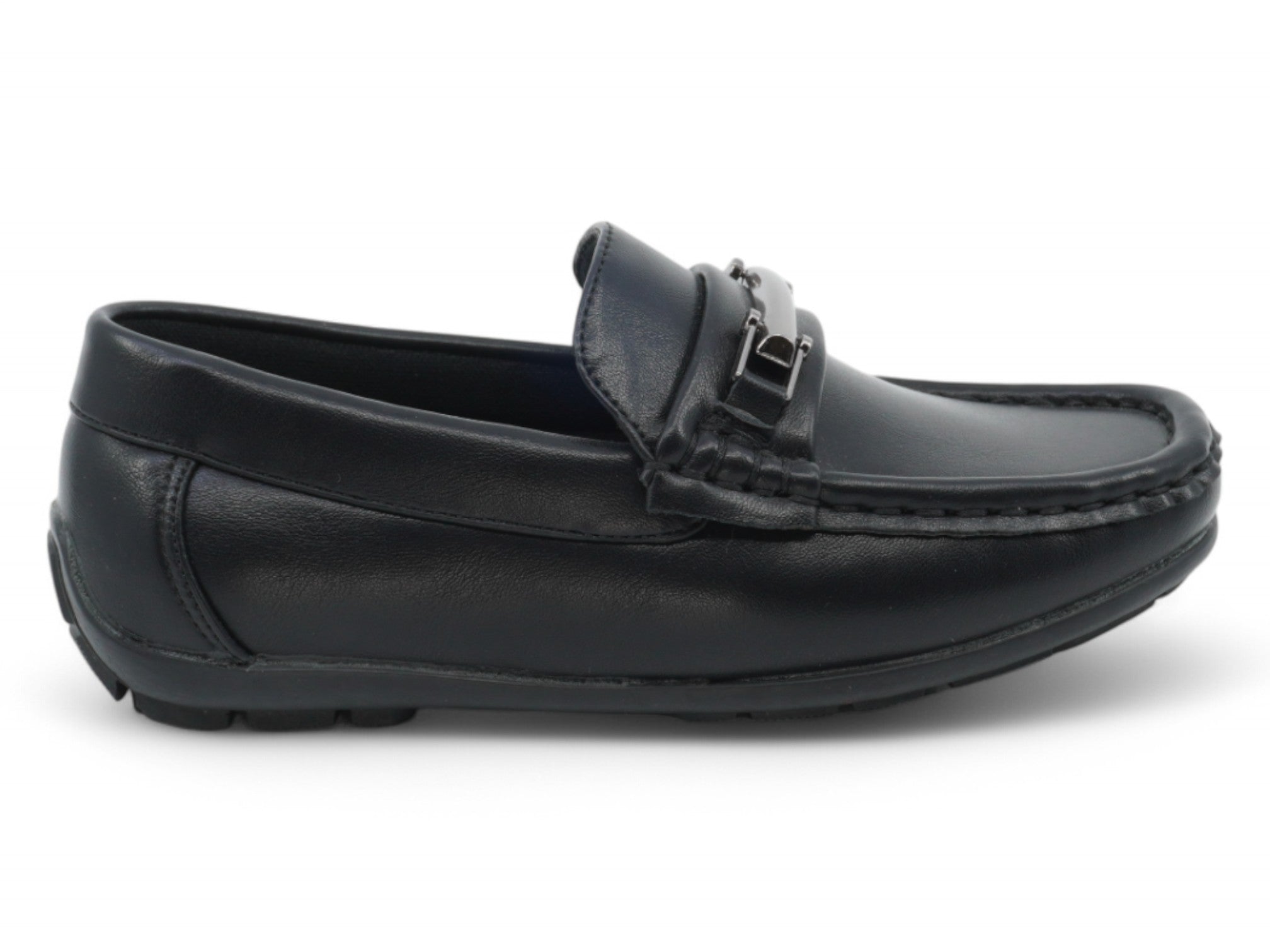 Toddler Black Andy Dress Moccasin