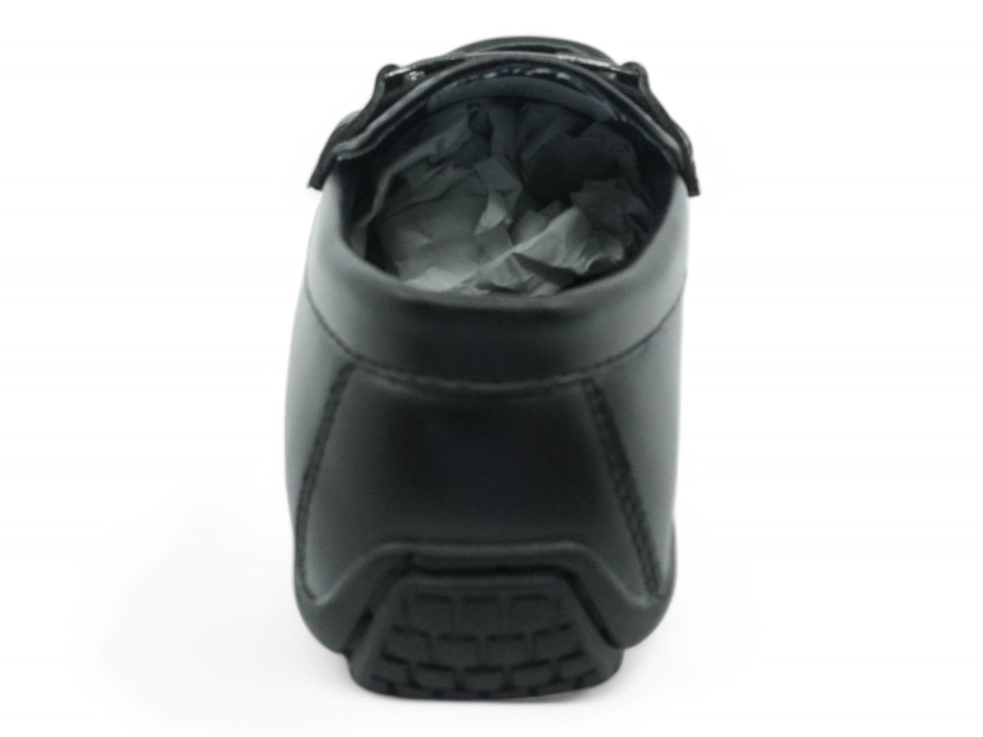 Boys' Black Frances Dress Moccasin