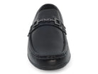 Black Orlan Moccasin Slip On