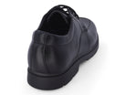 Black Henry Lace Up School Shoe