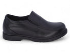 Black Peter Slip On School Shoe