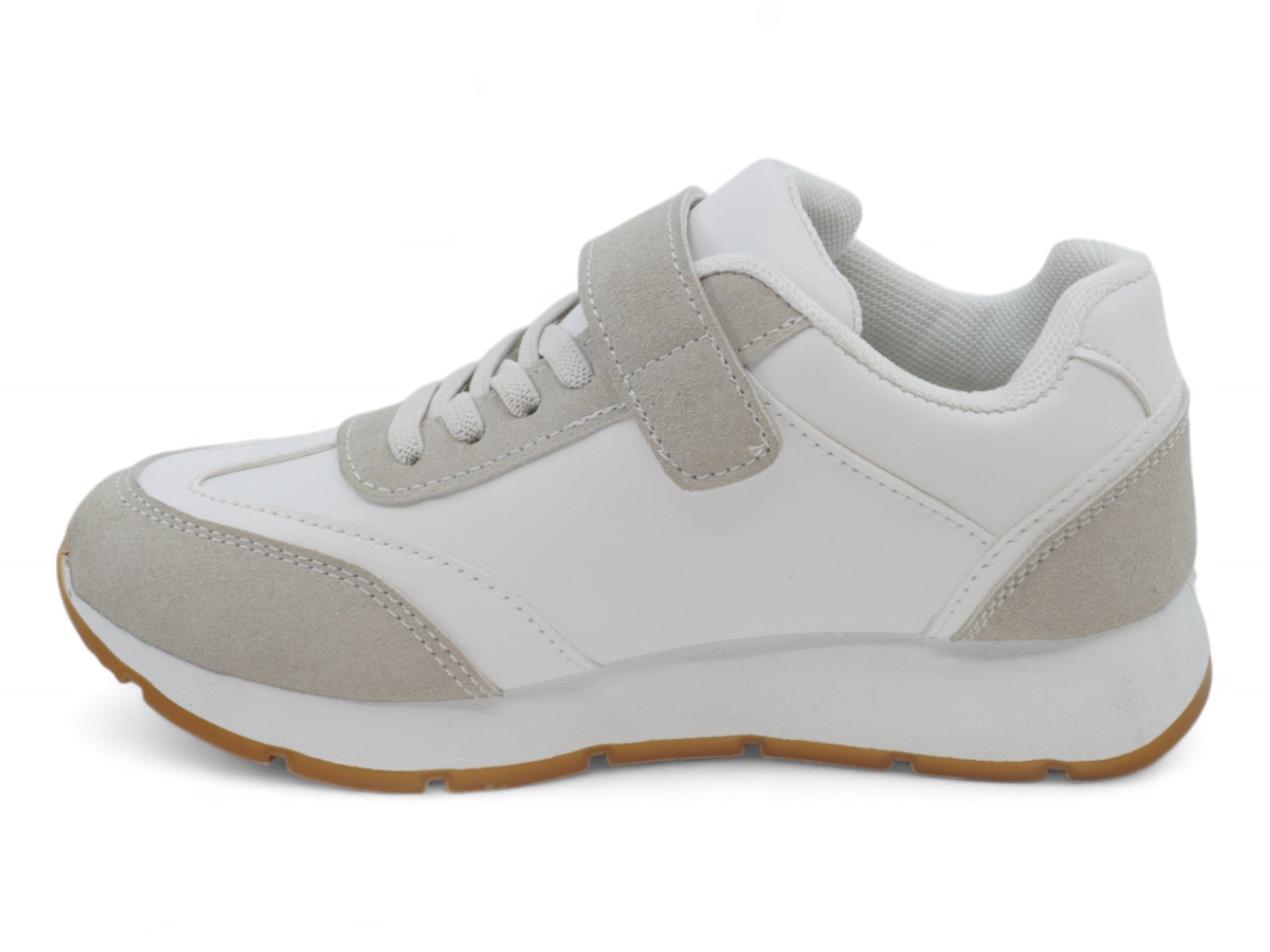 Toddler Gray Faux Suede Sneaker