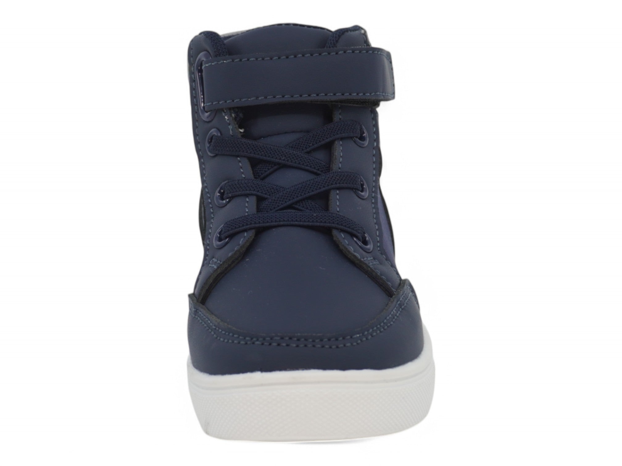 Toddler Navy & Gray High Top Sneaker